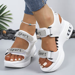 Happy™ PlatformSandals: Comfortabele Glitter Platform Sandalen Elke Dag