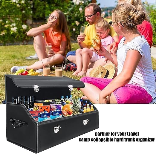 TrunkStorage - Duurzame Multifunctionele Reis-Klare Draagbare Auto Kofferbak Opslag Organisator