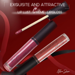 GlamGloss 6+6 GRATIS: Langdurige Romige Hydraterende Glam Gloss Vloeibare Lippenstift