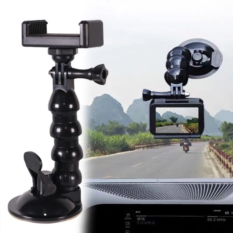 GlideHold® FlexibleHolder 1+1 GRATIS: Universele Zuigbasis Zwanenhals Flexibele Telefoonhouder