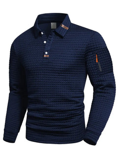 Icone™ CasualPolo - Veelzijdige Comfortabele Lange Mouwen Casual Polo