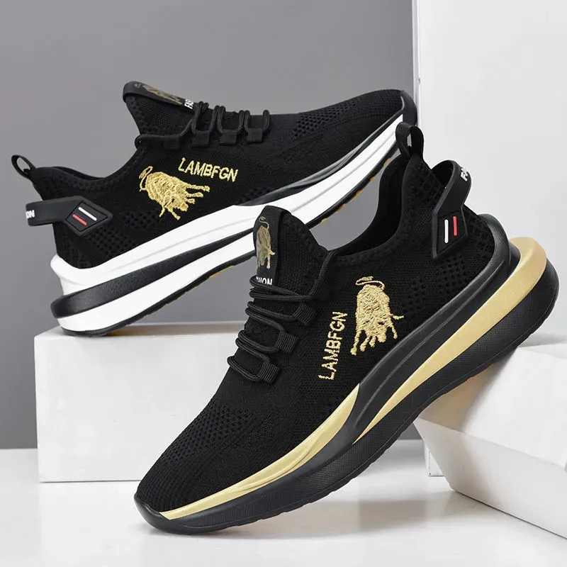 Happy™ ComfyStride: Moderne Lichtgewicht Ademende Comfort Schoenen voor Mannen
