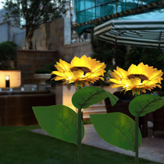 Ledsen™ SolarSunflower: Elegante Slimme Zonne Energie Zonnebloem