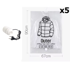 Icone™ SpaceCompress: Hangende Vacuum Opbergzakken