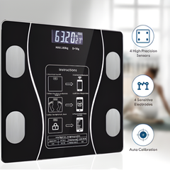 DigitalScale: Hoge Precisie Slimme Lichaamsgewicht Monitor Digitale Weegschaal