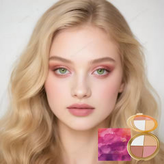 MultiPalette™ 1+1 GRATIS: Eenvoudig Mengen Alles-In-Één Gezicht Oog Blozen Multi Palet