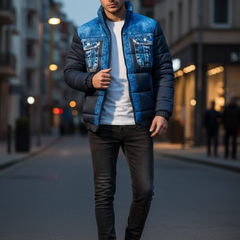 Icone™ ClassicJacket: Premie Stijlvolle Vintage-Inspiratie Denim Ontwerp Klassieke Jas