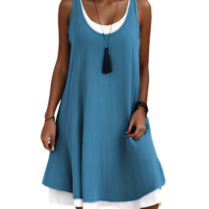 Icone™ EverydayDress - Losse Pasvorm Twee Laag Ontwerp Dagelijks Gebruik Jurk