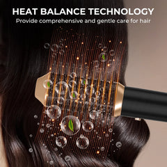 Rose® StylingBrush: 5-In-1 Verwisselbaar Haar Föhn En Styling Borstel