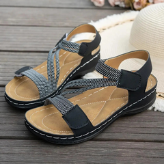 Happy™ ChicSandals - Diagonaal Kruisband Ontwerp Chic Toevallig Sandalen