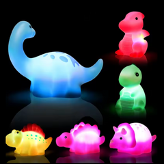 Kletshuts™ ShowerToy: LED Licht Drijvende Douchegenoot Baby Bad Speelgoed
