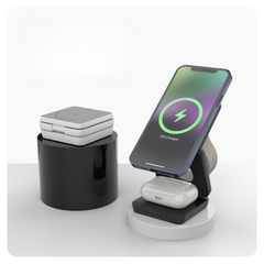Holder360° MultiCharger: Multifunctioneel Opvouwbaar Magnetisch Oplaad Standaard