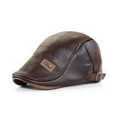 Icone™ EliteHat - Trendy Leren Baret Van Hoge Kwaliteit