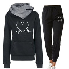 Icone™ MatchingSet: Twee-Delige Warme Hoodie En Joggingbroek Set