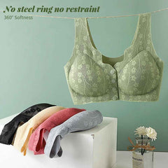 Icone™ CozyBra 1+1 GRATIS: Naadloos Sluiting Aan De Voorkant Kant Knus BH
