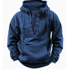 Icone™ LaceJacket: Heren Mode Toevallig Capuchon Kant Jasje