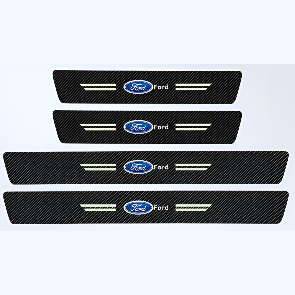 StepGuards 1+1 GRATIS: Krasbestendige Universele Pasvorm Stap Beschermers Auto Deur Drempel Beschermer