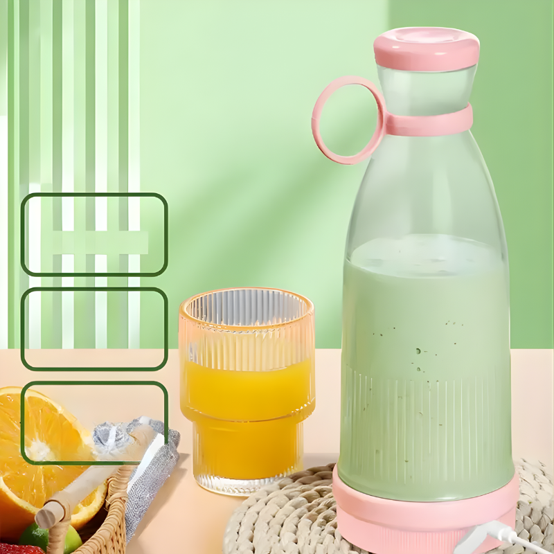 Globetrek° PortableBlender: Oplaadbaar Mini Elektrisch Smoothie En Sap Maker Draagbare Blender