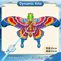 Kletshuts™ FlappingKite 1+1 GRATIS - Flapper Vleugeldier Vlieger Met Hengelhouder