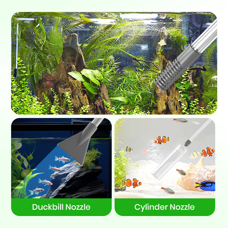 Cleaner Pro° AquariumVacuum: Eenvoudig Te Gebruiken Aquariumstofzuiger Voor Onderhoud