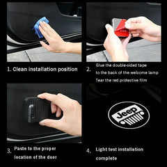 Ledsen™ WelcomeLight 1+1 GRATIS: Smart Laser Welkom Licht Auto Deur Accessoire