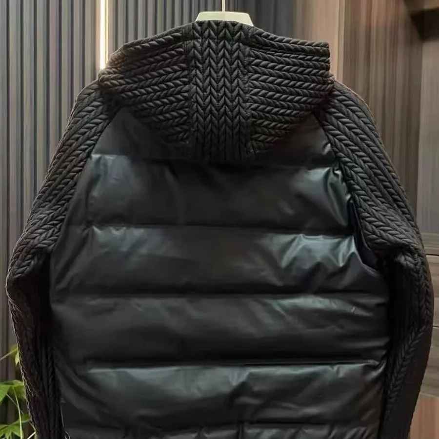 Icone™ WindbreakerJacket: Heren Capuchon Gewatteerde Windbreaker Jas