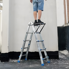 Globetrek° LadderHelper: Heavy-Duty Industrieel-Niveau Ergonomische Ladder Hulp