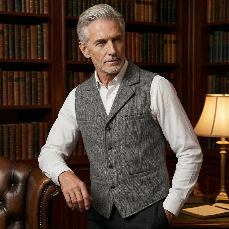 Icone™ MensVest - Klassiek En Elegant Slim Fit Formeel Vest Voor Mannen