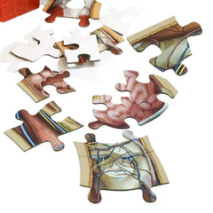 Kletshuts™ BodyPuzzle: Educatieve Menselijke Lichaams Anatomie Puzzel Set
