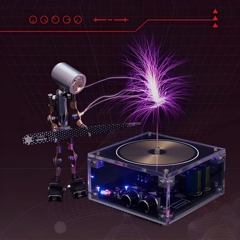 MusicalSpark: Tesla Spoel Elektrisch Muzikaal Vonk En Bliksem Apparaat