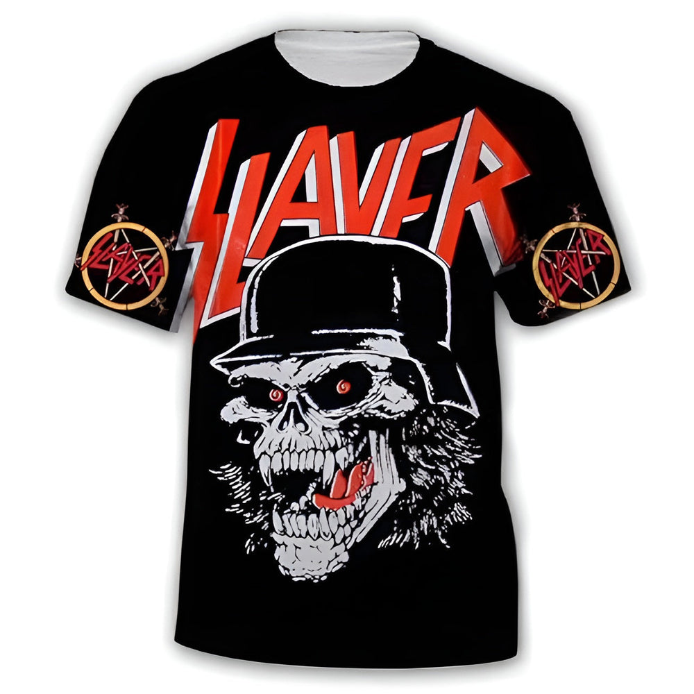 Icone™ SlayerShirt: Ultieme Comfort Moderne Pasvorm Dagelijks Slayer Shirt