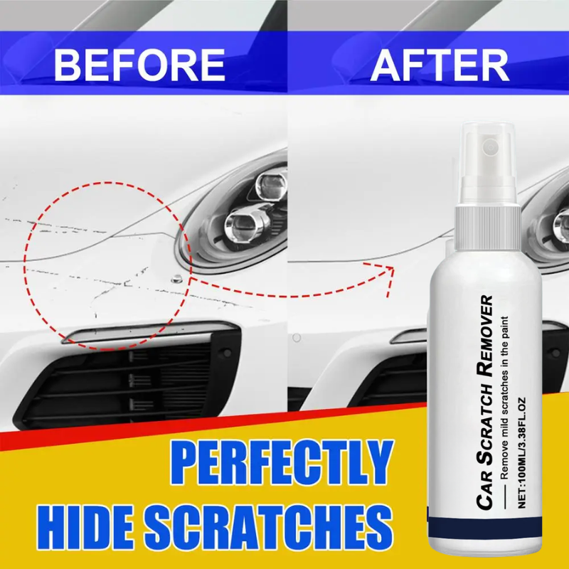 Cleaner Pro° ScratchRemover 1+1 GRATIS:Snelle Reparatie Autokrassenverwijderaar Spray