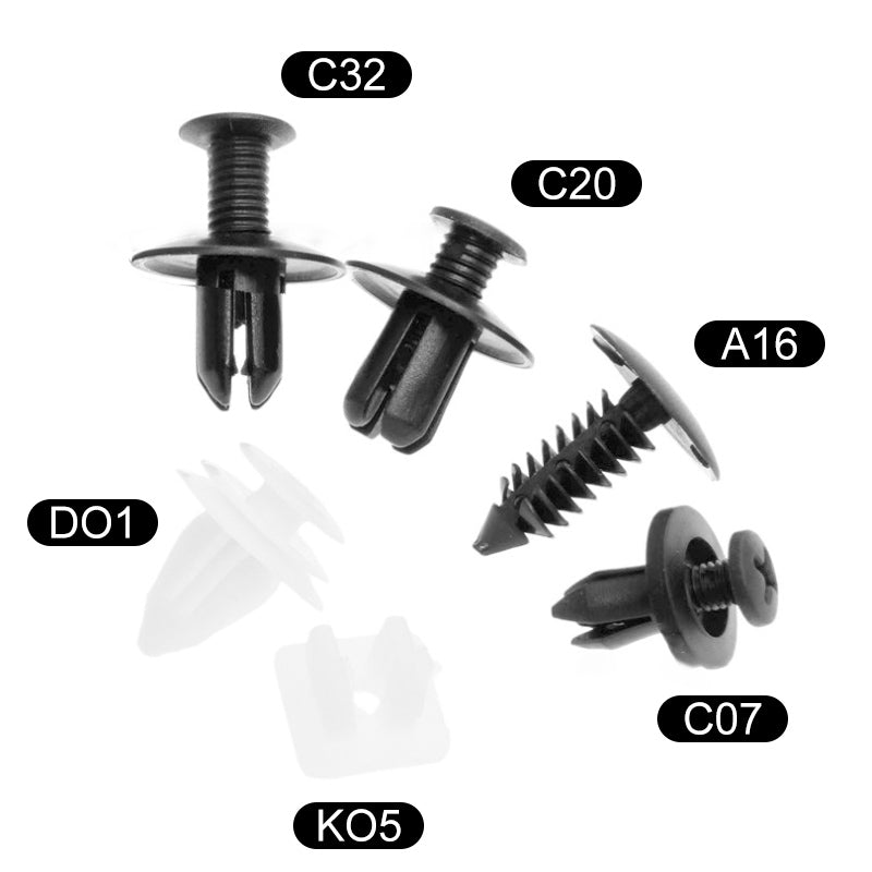 CarClips 1+1 GRATIS – Universele Gebruik Zwaar Uitgevoerd Auto Reparatie Clips