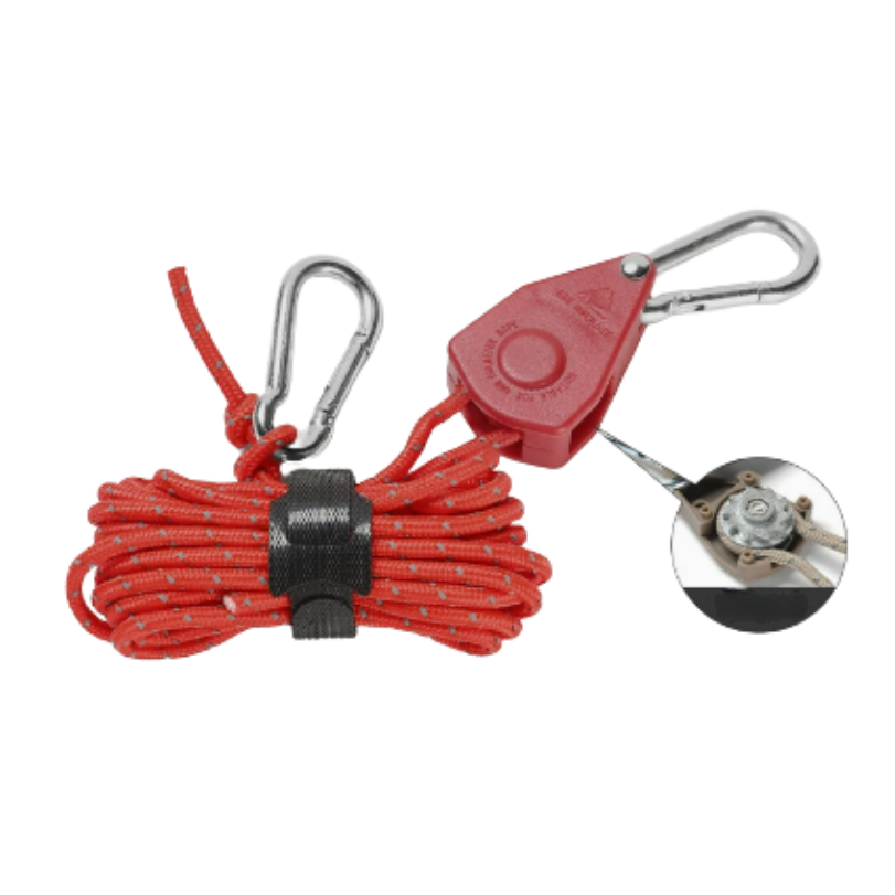 CampingRope - Verstelbaar Katrol Camping Touw