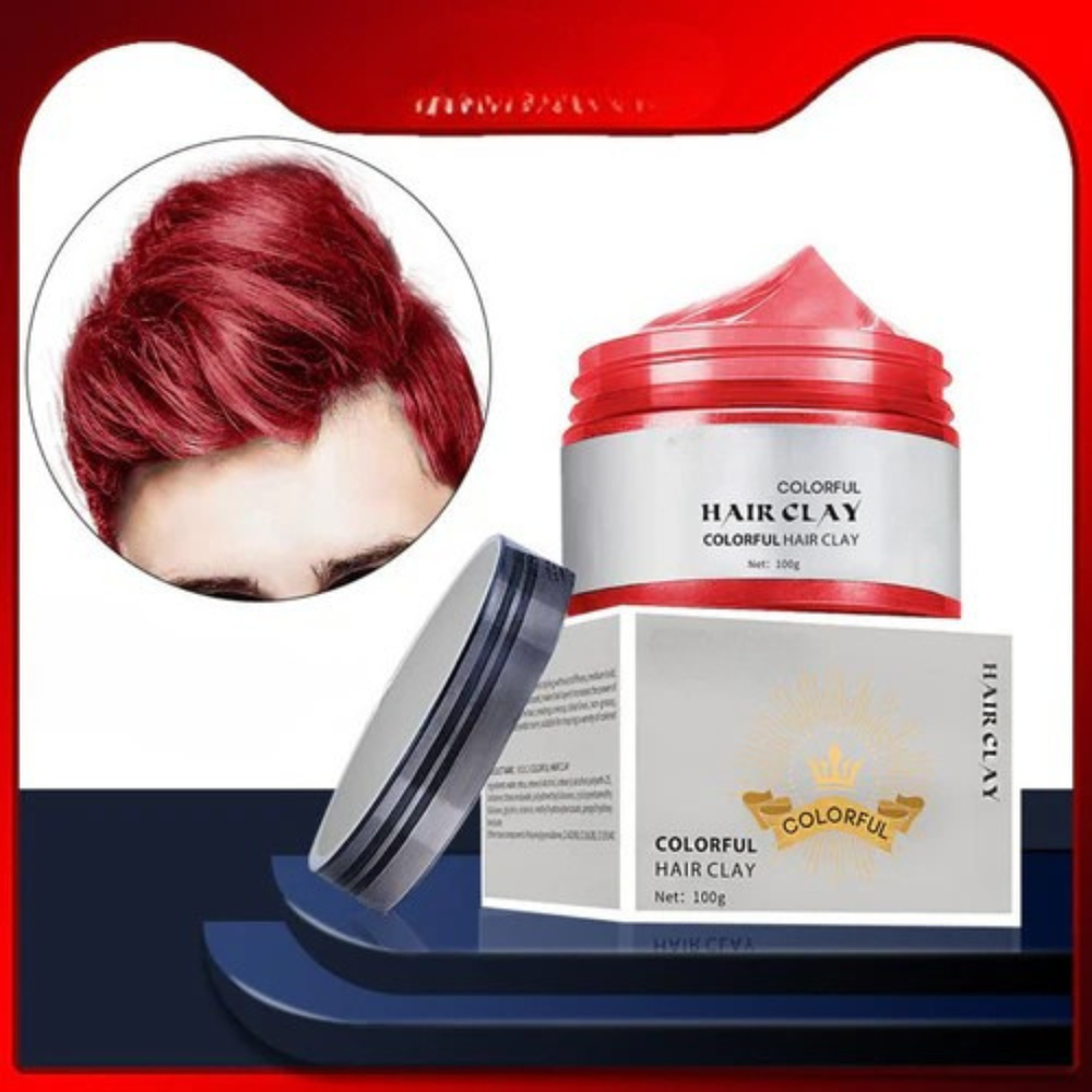 Rose® ColorWax 1+1 GRATIS: Instant Levendigheid Snel-Toepassen Afwasbaar Tijdelijk Haar Kleur Wax