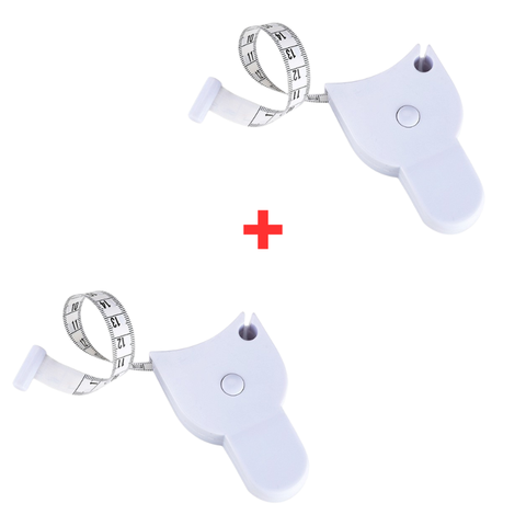 MeasuringTape 1+1 GRATIS: Intrekbaar Lichaamsmeetlint Hulpmiddel