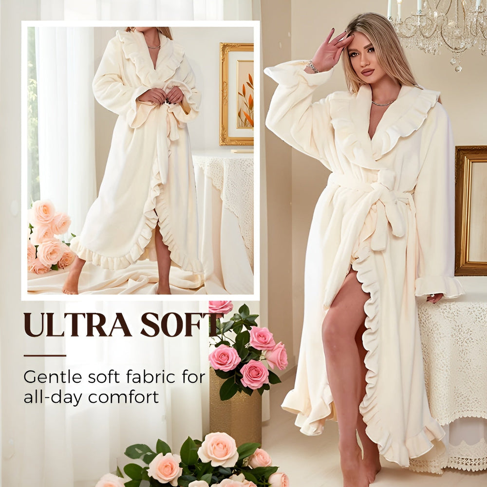 Icone™ ComfyRobe: Ultieme Luxe Huidvriendelijke Pluizige Comfortabele Kamerjas