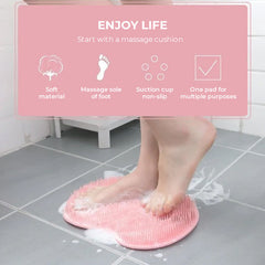 ScrubMat 1+1 GRATIS: Antislip Douche-Schrobmat Exfoliërende Borstel Voor Het Hele Lichaam
