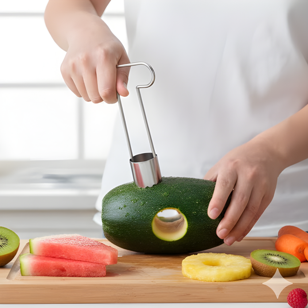 Globetrek° SeedRemover 1+1 GRATIS: Scherp Fruit En Groentezaad En Kernverwijderaar