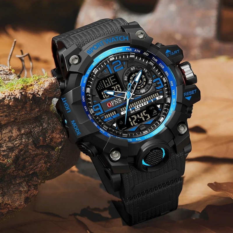 TacticalWatch - Multifunctionele Digitale Tactische Outdoor Sporthorloge