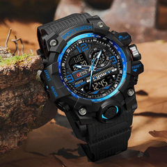 TacticalWatch - Multifunctionele Digitale Tactische Outdoor Sporthorloge
