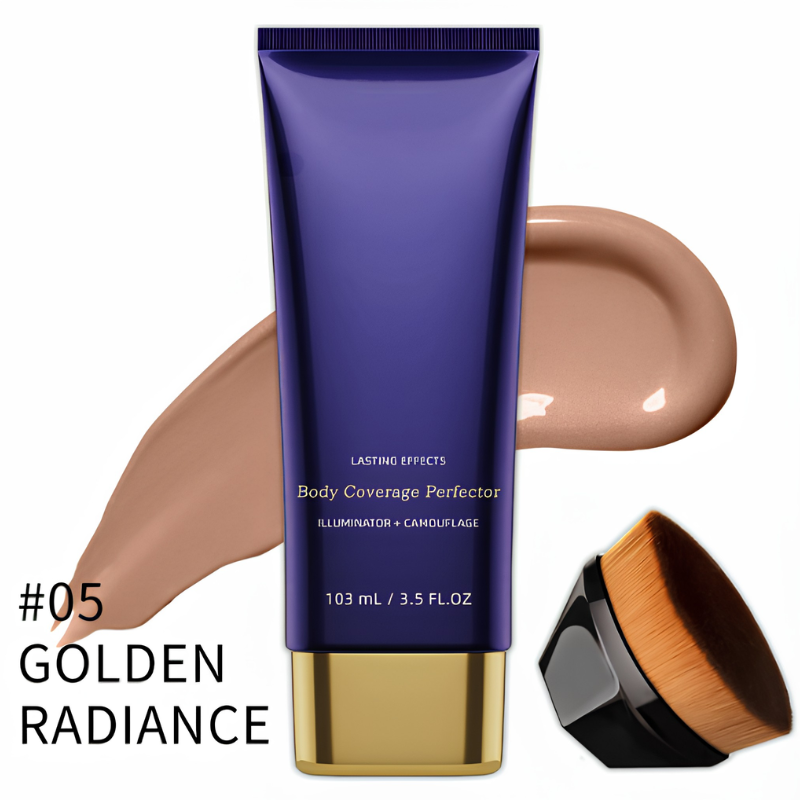 BodyConcealer: Body Volledige Dekking Perfecteur Concealer Met Borstel