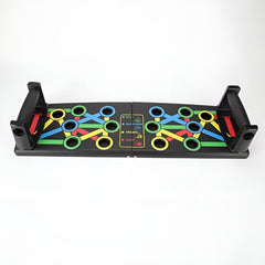 MuscleBoard: Professionele Kleur-Gecodeerde Opvouwbare Opdruk-Gerichte Training Spier Bord