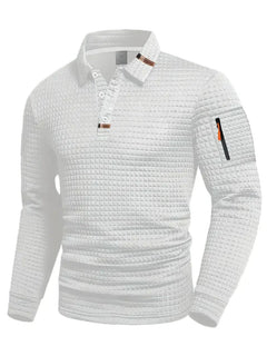 Icone™ CasualPolo - Veelzijdige Comfortabele Lange Mouwen Casual Polo