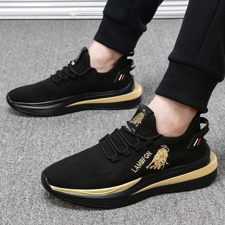 Happy™ ComfyStride: Moderne Lichtgewicht Ademende Comfort Schoenen voor Mannen