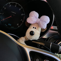 Kletshuts™ PuppyCar 1+1 GRATIS - Schattige Pluche Puppy Signaal Schakelaar Speelgoed Auto