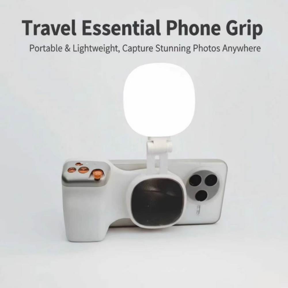 MagneticGrip - Perfecte Fotografie Magnetische Telefoon Grip Met Vullicht