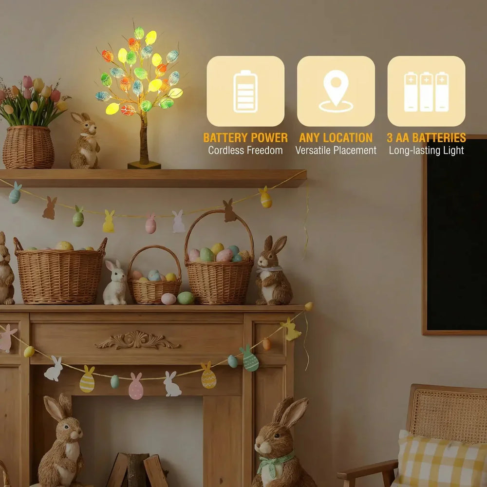 Ledsen™ TableLamp: Binnen Decoratie Tafel Ei Boom Gloed Lamp