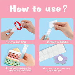 Kletshuts™ BeadsKit - Creatieve DIY Plezier Schilderen En Knutselen Kralen Kit