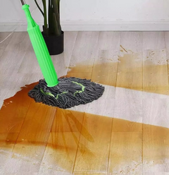 Cleaner Pro° SmartSqueeze 1+1 GRATIS: Handenvrije Zelf-Wringende Slimme Knijp Draai Dweil